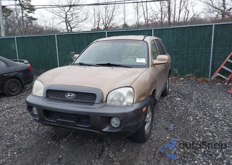 2001 Hyundai Santa Fe 2.7L V6 Gls/2.7L V6 Lx из США, поврежденный, VIN KM8SC83D31U111709